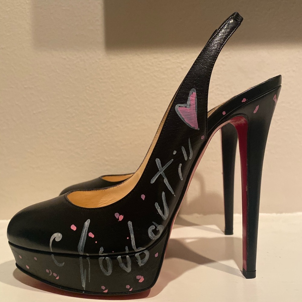 Christian Louboutin Heels Autographed